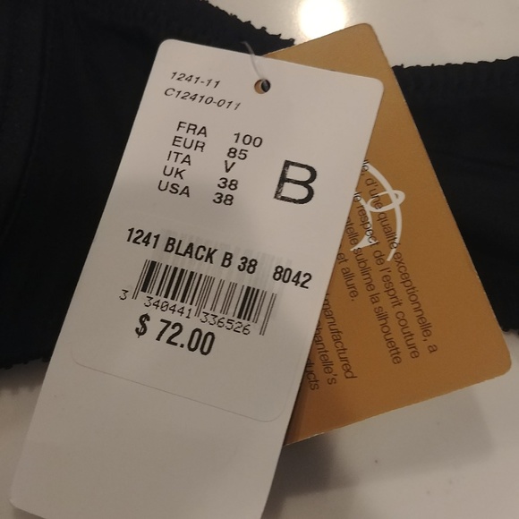 CHANTELLE BASIC INVISIBLE TSHIRT BLACK BRA - Picture 8 of 8